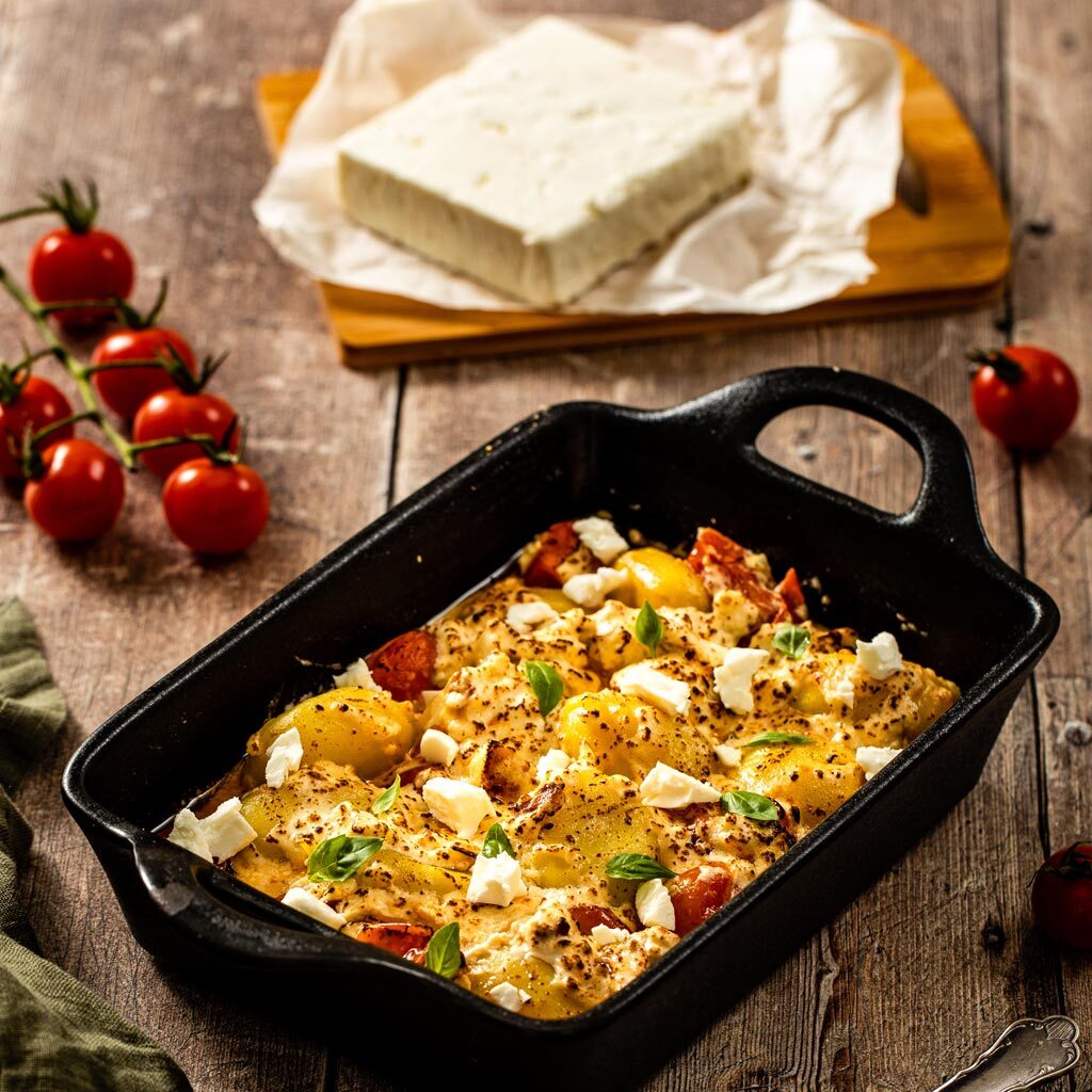 Baked Feta and Tomato Gnocchi