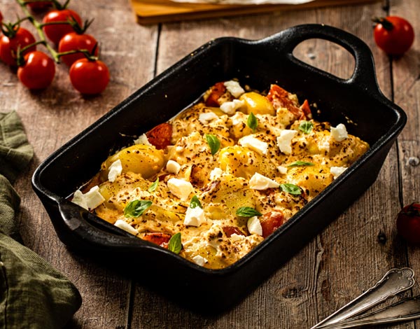 Baked Feta and Tomato Gnocchi